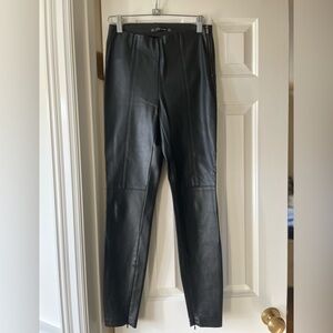Zara Side Zip Pleather Legging